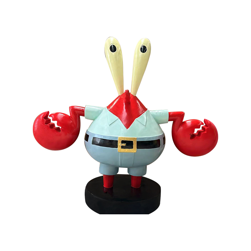Patung Krabs Patung Koleksi SpongeBob untuk Peminat & Hiasan Rumah