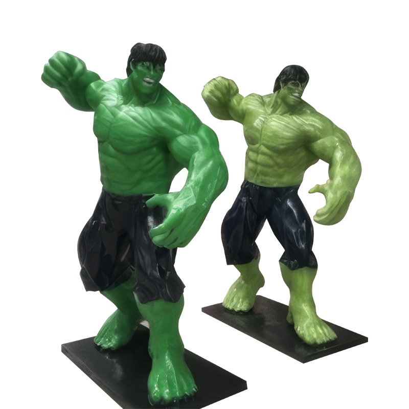 Patung Hiasan Rumah & Pemungut Eco-Fiberglass Hulk untuk peminat Marvel