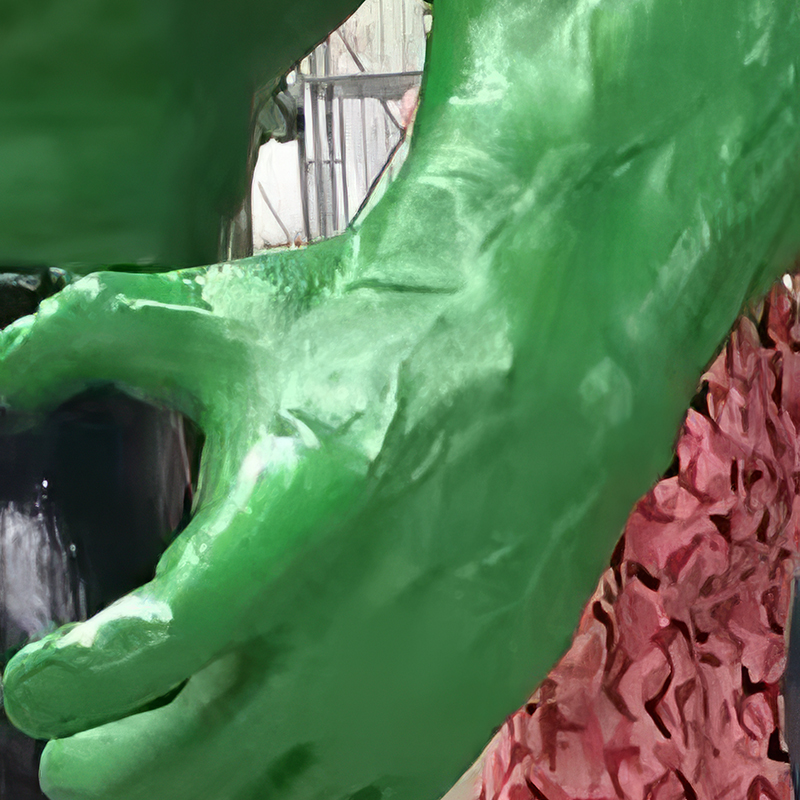 Patung Hiasan Rumah & Pemungut Eco-Fiberglass Hulk untuk peminat Marvel Patung Hiasan Rumah & Pemungut Eco-Fiberglass Hulk untuk peminat Marvel