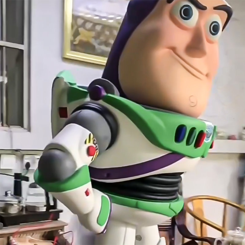 Toy Story Buzz Lightyear Action Figure - Sculpture Cartoon 3D untuk Hiasan & Koleksi Bilik Kanak -kanak Toy Story Buzz Lightyear Action Figure - Sculpture Cartoon 3D untuk Hiasan & Koleksi Bilik Kanak -kanak